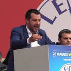 Salvini in piazza Duomo: «Pronto a dare la vita per l'Italia»