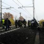 Parma, pulmino travolto da un treno sulla linea Bologna-Piacenza