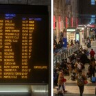 Sciopero treni, ritardi e cancellazioni: scoppia il caos nelle stazioni da Roma a Milano. La lista dei treni garantiti