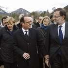 â¢ Il dolore di Hollande, Merkel e Rajoy -Guarda