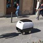 Dal supermercato a casa, entra in servizio il primo robot carrello della spesa