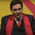 Leonardo Lotto, lo studente paralizzato e l'emozionante discorso di laurea: «Lottate per la libertà che io ho perso» VIDEO