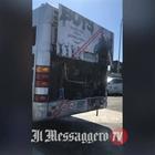 Roma, autobus Atac circola con il portellone del motore aperto Video