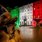 Palazzo Chigi si illumina con il Tricolore fino al 3 aprile