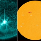Tempesta geomagnetica, allarme Nasa: «Raddoppiate le dimensioni della macchia solare AR3014 in un giorno»