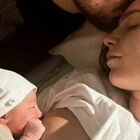 Arianna Cirrincione ha partorito, Andrea Cerioli: «Respiro a fatica. Benvenuta Allegra, la tua mamma è il mio eroe»