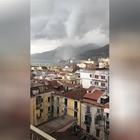Maltempo a Salerno, spaventosa tromba d'aria Video
