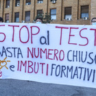 Test di ammissione a Medicina alla Sapienza di Roma (Foto Paolo Pirrocco/Ag.Toiati)