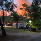 Incendio a Vieste, terrore tra i turisti: evacuate duemila persone in tre hotel