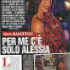 Mario Balotelli e Alessia Messina (Chi)