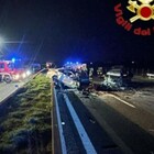 Doppio incidente sull'A1, 9 feriti (anche un bambino): dopo le auto si schiantano anche i soccorritori in ambulanza