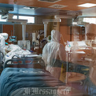 Coronavirus: viaggio nella terapia intensiva del Covid 3 Hospital di Roma (foto Davide Fracassi/Ag.Toiati)