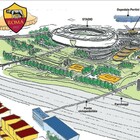 Roma, il nuovo stadio a Pietralata: «60mila posti»