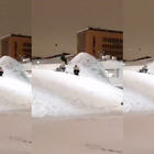 Helsinki, si scia nel centro città: le evoluzioni sulla neve sono pazzesche