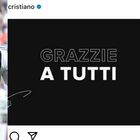 Cristiano Ronaldo, il messaggio d'addio alla Juventus è pieno di strafalcioni: da «grazzie» a «tiffosi»