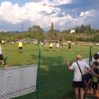 Il primo allenamento della Ternana al campo sportivo Campomaggio