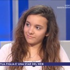 Iris Ferrari a La Vita in Diretta: "Io, baby star a 15 anni con un milione di followers"
