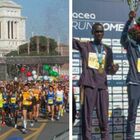 Maratona di Roma: gara da record per il keniano Asbel Rutto che vince in 2h06'24". Lagat prima tra le donne