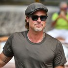 Brad Pitt arriva a Venezia