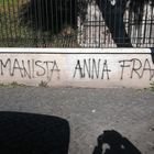 Al Circo Massimo: svastica e scritta choc «Anna Frank è della Roma»