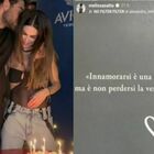 Melissa Satta e Matteo Berrettini, amore già finito? Gli indizi social insospettiscono i fan: «I muri dividono le persone»