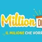 Million Day, i cinque numeri vincenti di oggi mercoledì 23 settembre 2020