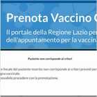 Prenotazione vaccini Lazio