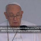 Portogallo, Papa Francesco: «La Chiesa accoglie tutti»