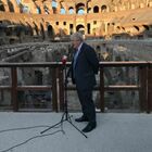 G20 Roma, Johnson e first lady (incinta) incantati da Roma: serata a piazza di Spagna, poi visita stamani al Colosseo