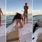 Fa la proposta di matrimonio alla fidanzata su una barca, l'anello gli cade nell'Oceano: lui si tuffa per recuperarlo. Il video è virale