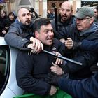 Roma, il leader di Forza Nuova Castellino arrestato per resistenza a pubblico ufficiale