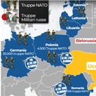 Nato, gli otto gruppi tattici nell'Est Europa