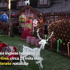 Spendono 23 mila euro in lucine natalizie (nonostante il caro bollette): l'iniziativa folle di una coppia per un fine nobile