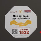 Violenza Donne: "Non sei sola", McDonald's e Roma Capitale insieme per promuovere il 1522