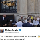 Il vicepremier contro Starbucks: «Due ore di fila per un caffè? Nemmeno se mi pagano»
