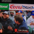 Tom Cruise allo stadio, la sorpresa dei fan sui social