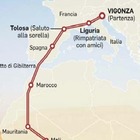 Coppia dispersa, il viaggio da Padova in Togo: ecco la mappa di Edith e Luca
