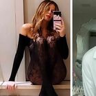 Alessia Marcuzzi senza veli: l'outfit sexy 'vedo non vedo' è già tendenza. Poi, tra le foto spunta l'intruso: «Cucù»
