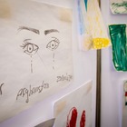 I disegni dei bambini afghani al campo profughi di Avezzano