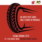 Eicma punta su Misano con il Riding Fest. Il 27 e 28 aprile al Misano World Cicuit Marco Simoncelli