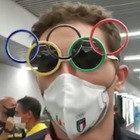 Gli occhiali "olimpici" di Tortu