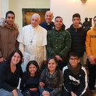 Il Papa incontra 8 giovani profughi