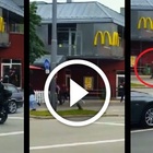 • L'uscita dal fast food e gli spari sui passanti -Video choc