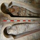 Egitto, scoperte mummie con maschere d'oro: il tesoro delle tombe scolpite nella roccia