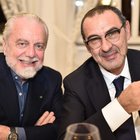 De Laurentiis saluta Sarri: «Grazie per la collaborazione»
