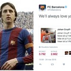 • Il Barcellona: "Ti ameremo per sempre"