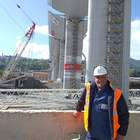 L'ingegnere sul Ponte Morandi: «Lavorare qui è un'emozione così forte che fa dimenticare la paura del Covid»