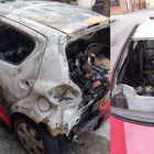 Notte di fuoco a Isola Liri: gazebo e auto bruciate