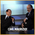 Maurizio Costanzo, le parole commosse di Silvio Berlusconi: «Uno dei più grandi giornalisti e scrittori»