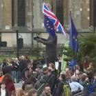 Londra, migliaia in piazza per manifestare contro la Brexit